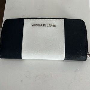 Michael Kors large leather wallet